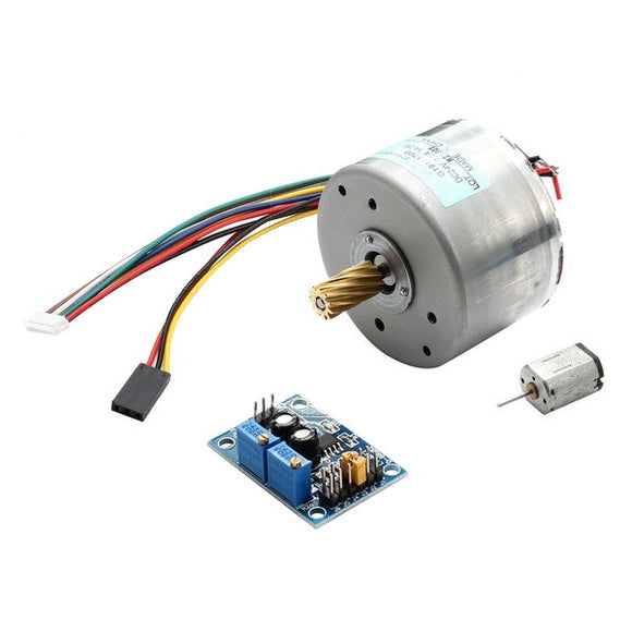 Brushless DC Motor + Driver Board Kit With Pulse Generator 24V 1.2A 14.2W