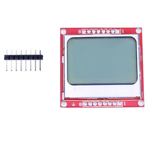 3Pcs 5110 LCD Module White Backlight For Arduino