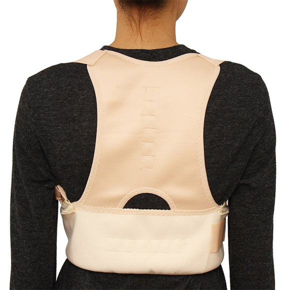 Plus Size Unisex Adjustable Posture Corrector Hunchbacked Support Lumbar Back Correction Belt