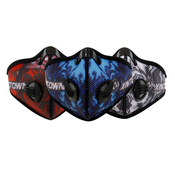 High Altitude Hypoxia Training Activated Carbon Mask Oxygen Controlled With Filter