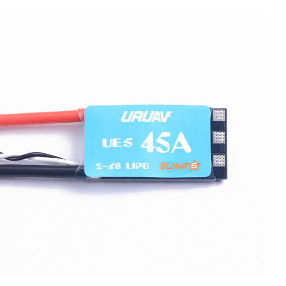 URUAV UE5 45A BLheli_S BB2 2-6S Brushless ESC DShot600 for RC Drone FPV Racing