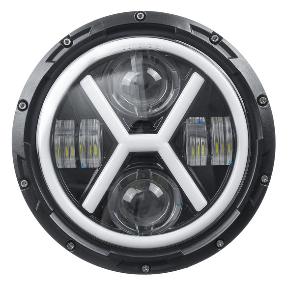 7inch Waterproof Motorcycle Headlight Round LED Projector