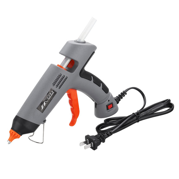 JIMI JM-G70680 80W Multi-purpose Hot Melt Glue Tool Electric Heat Tool w/ 10pcs Glue Sticks