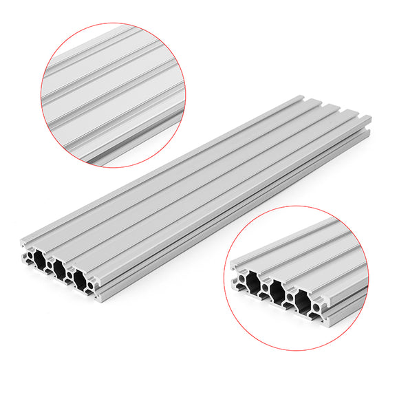 200/300/400mm Length 2080 T-Slot Aluminum Profiles Extrusion Frame For CNC
