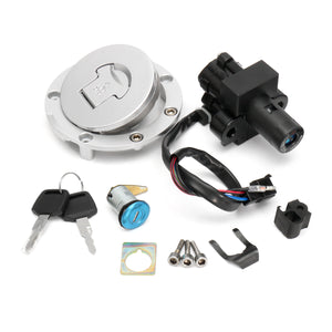 Aluminum Ignition Switch Lock Fuel Gas Cap Key Set For Honda CBR600 F3 1995-1998