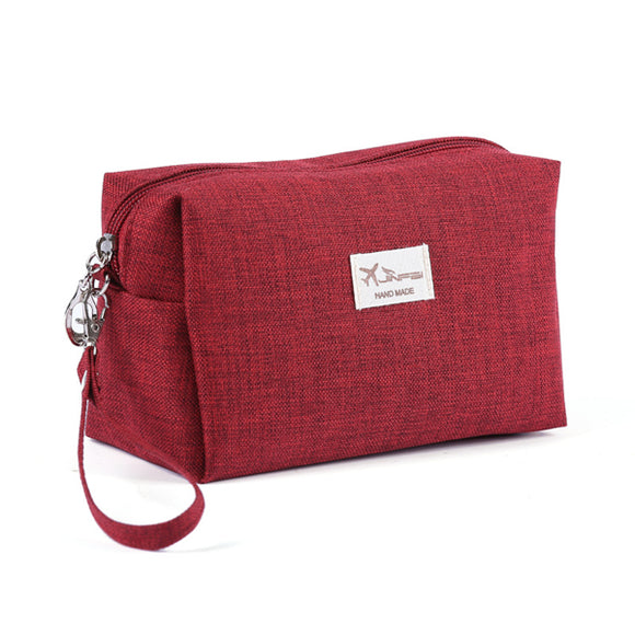 Women Travel Oxford Cloth Waterproof Cosmetic Bag Clutch Bag