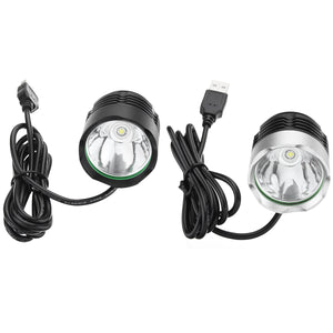 BIKIGHT 3000LM Waterproof T6 USB Power LED Bicycle Front Light Headlamp