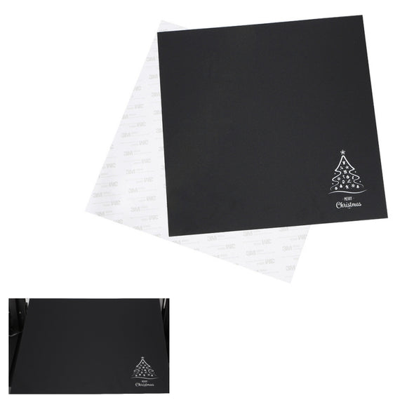300*300mm Christmas Series Heated Bed Sticker For TEVO Tornado Lulzbot Taz6 3D Printer Parts