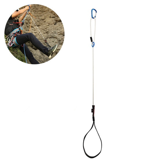 XINDA Climbing Safety Belt Mountaineering Rock Foot Rope Ascender Riser Equipment Climbing Rope Protection