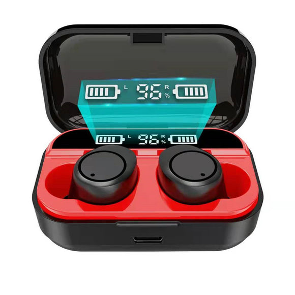 Bakeey X5 TWS bluetooth 5.0 Wireless Stereo Sport Earphone Digital Display Large Capacity Headphones with Charging Case