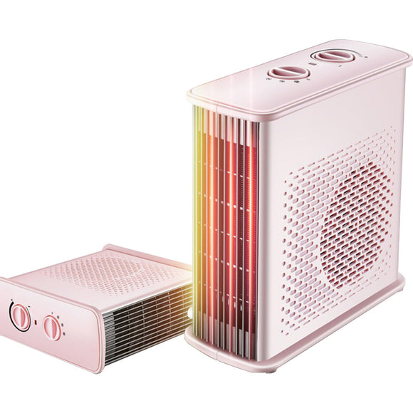 Minleaf ML-EH2 Electric Heating Fan Portable 3 Gears Adjustable Low Noise Warmer Heater 3s Fast Heating & Overheating Protection & Stepless Temperature Control