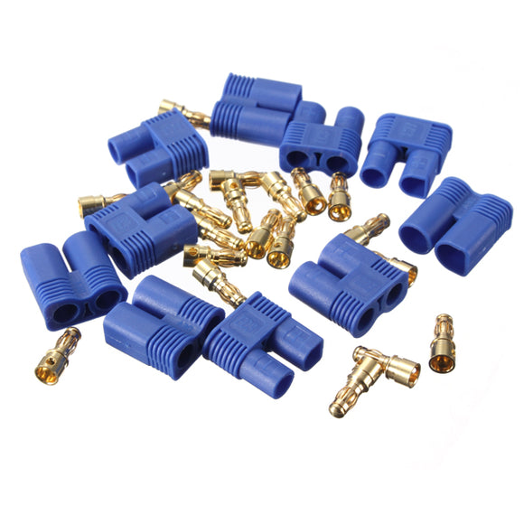 10Pair EC3 Female Male Banana Connectors for RC Battery Motor