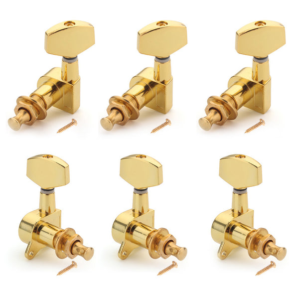 6pcs Gold Guitar String Tuning Pegs Tuners Machine Heads Guitar Parts