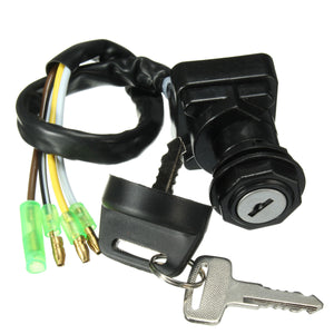 Motorcycle Ignition Switch With 2 Keys For KAWASAKI ATV KLF220 A1/A2 1988-1995