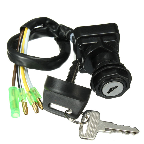 Motorcycle Ignition Switch With 2 Keys For KAWASAKI ATV KLF220 A1/A2 1988-1995