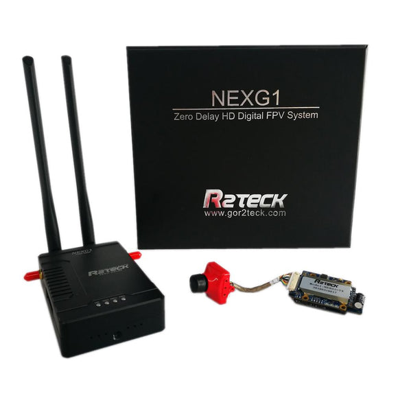 R2TECK NEXG1 720P/480P Digital Zero-delay Wireless FPV VTX Transmitter Receiver Transmission System