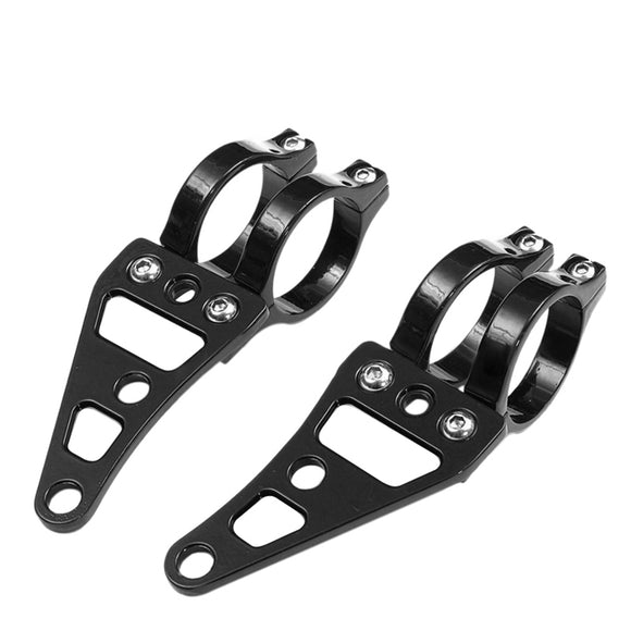 39mm-41mm Motorcycle Headlight Mounting Bracket Adjuster Universal Fork Mount Clamp Head Lamp Holder