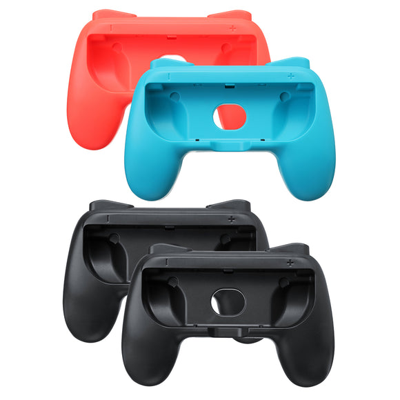 2pcs For Nintendo Switch Joy-Cons Grips Kit Game Controller Handle Handheld Holder