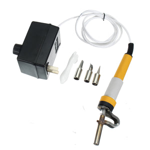 Multifunction Gourd Wood Burning Tool Art Craft Pyrography Tool Kit Machine 70W