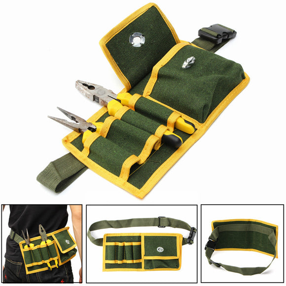 Multifunctional Tool Bag Pouch Holder Electrician Waist Pack Belt Work Bag