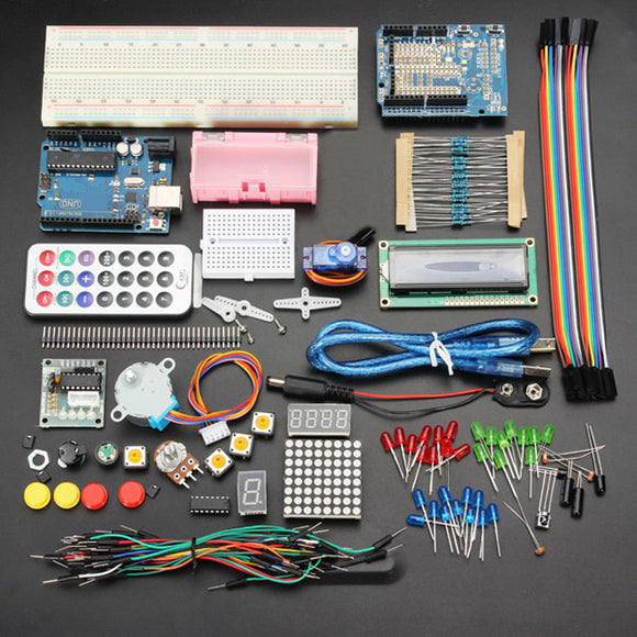 Geekcreit UNOR3 Basic Starter Learning Kits No Battery Version For Arduino