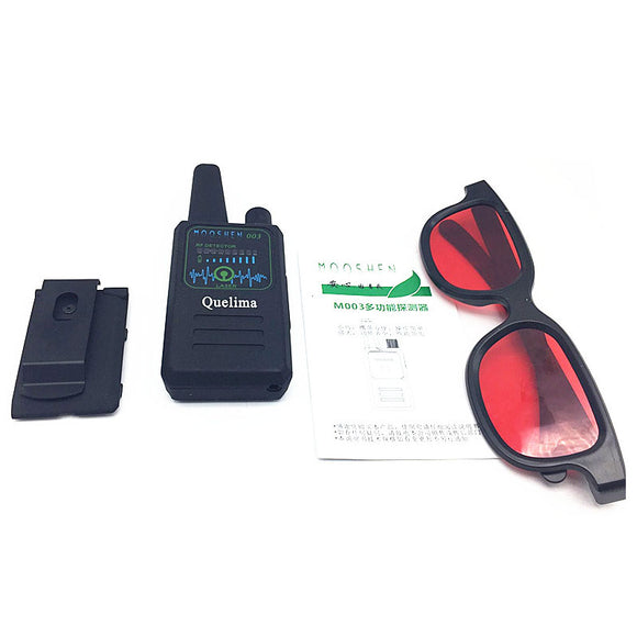 Quelima M003 5MHz to 8000MHz Handheld Wireless Multi Function Signal Anti Monitor Tracking Detector