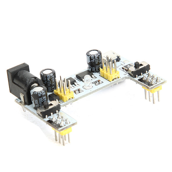 2 Channel Breadboard Power Module Compatible With 5V/3.3V DC