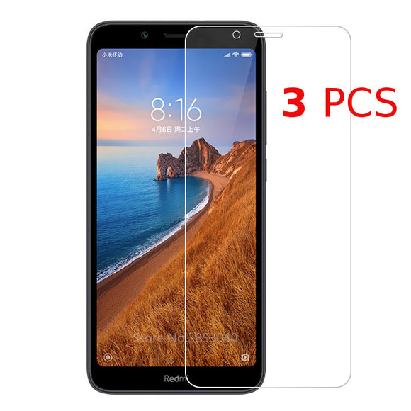 Bakeey 3PCS Anti-explosion HD Clear Tempered Glass Screen Protector for Xiaomi Redmi 7A