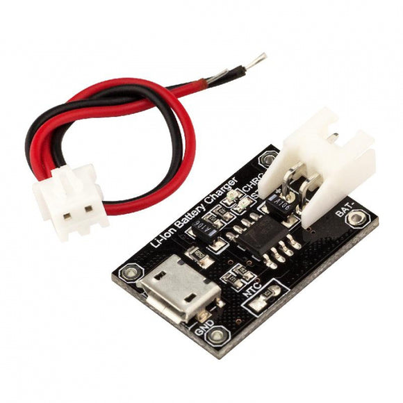 10 Pcs RobotDyn TP4056 MicroUSB 18650 Li-Ion Battery Charger Module