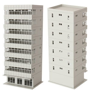 Outland Models Train Railway Modern Tall Business Building Office OO HO Gauge