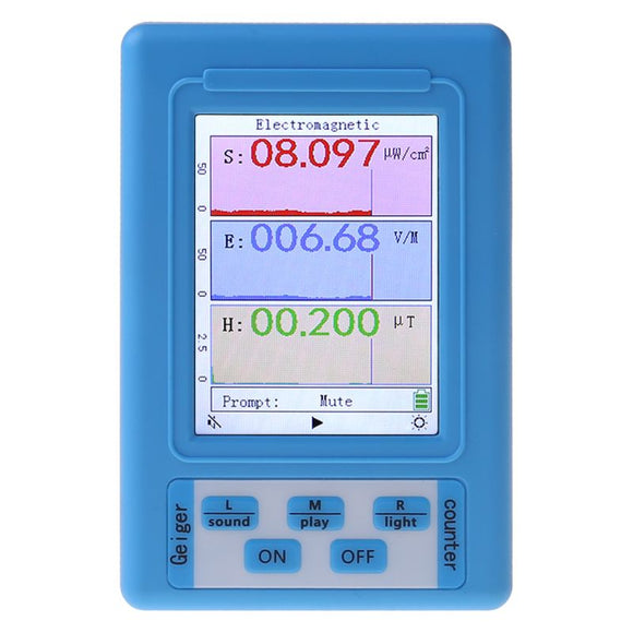 BR-9A Electromagnetic Radiation Detector EMF Meter Radiation Dosimeter Monitor Tester