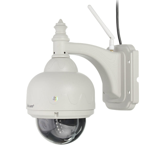 SP015 Outdoor Wireless WiFi 720P HD IP Network PT CCTV Security Camera IR Night Vision