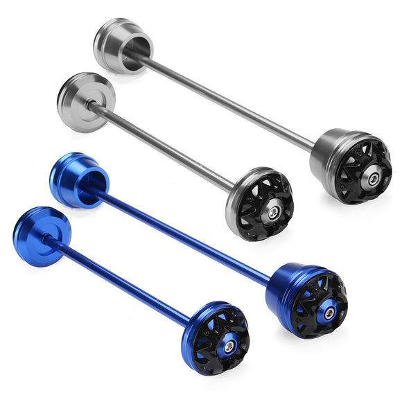 Motorcycle Front & Rear Axle Fork Crash Sliders Wheel Protector