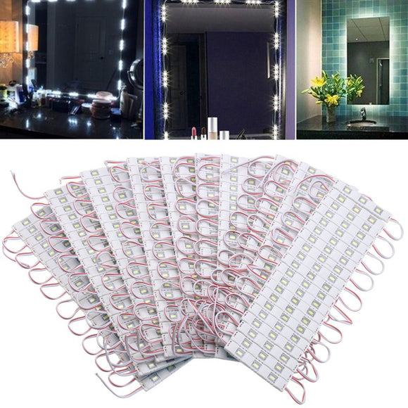 200PCS SMD5730 White LED Module Strip Light Front Lamp for Window Store Waterproof DC12V