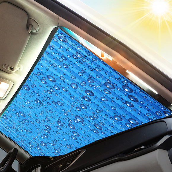 Car Retractable Windshield Visor Sun Shade For Front Rear Window Heat Insulation