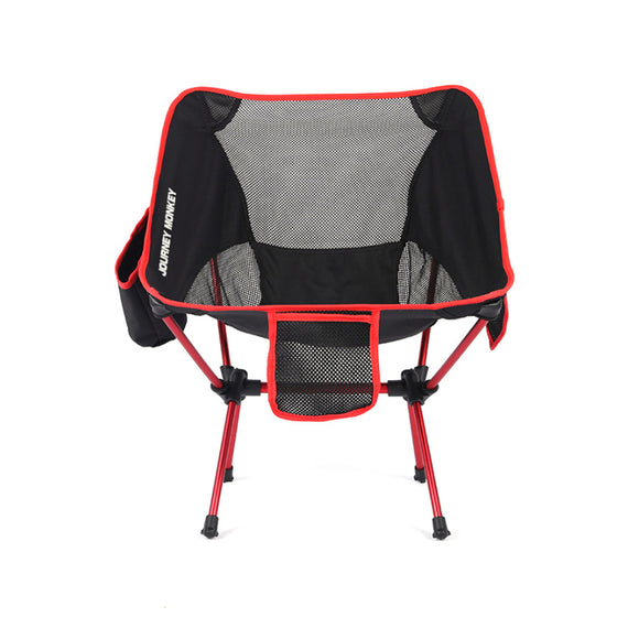 IPRee Outdoor Portable Folding Chair Ultralight Aluminum Alloy Stool Max Load 120kg Camping Picnic