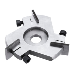 Drillpro 90mm Grinder Disc Wood Carving Disc Woodworking Detachable Three Blade Root Milling Cutter