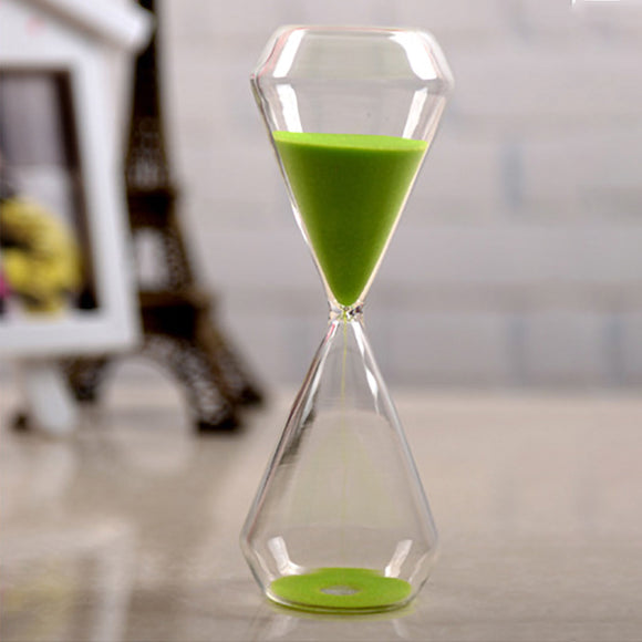 AUGIENB 30Mins Sand Timer Hourglass Desktop Toy Fun Office Gift Magentic Clock Decorations