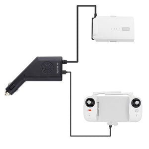 2 IN 1 Car Charger with USB Port for XIAOMI FIMI X8 SE RC Quadcopter