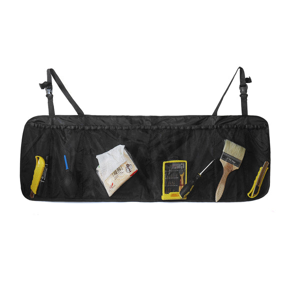 Multi-functional Oxford Car Seat Back Mesh Storage Bag Hanging Organiser Pocket