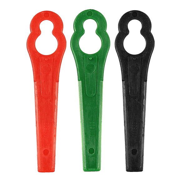 25pcs Strengthened Durablade Blades Green/ Red/ Black For Bosch ART 23-18 LI Strimmer Lawnmower