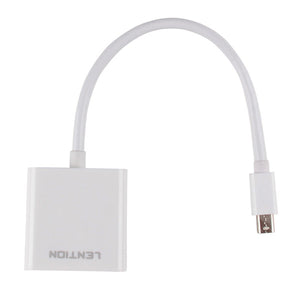 LENTION Mini Display Port  Display Port DP to VGA Adapter Converter For Mac PC HDTV