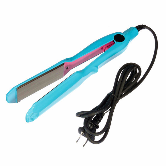 Hair Straightener Styling Flat Iron Temperature Anion Titanium Plate Perm Hairdress Tools