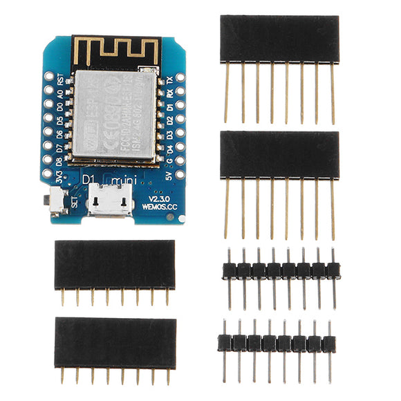 5Pcs Wemos D1 Mini V2.3.0 WIFI Internet Of Things Development Board Based ESP8266 ESP-12S 4MB FLASH