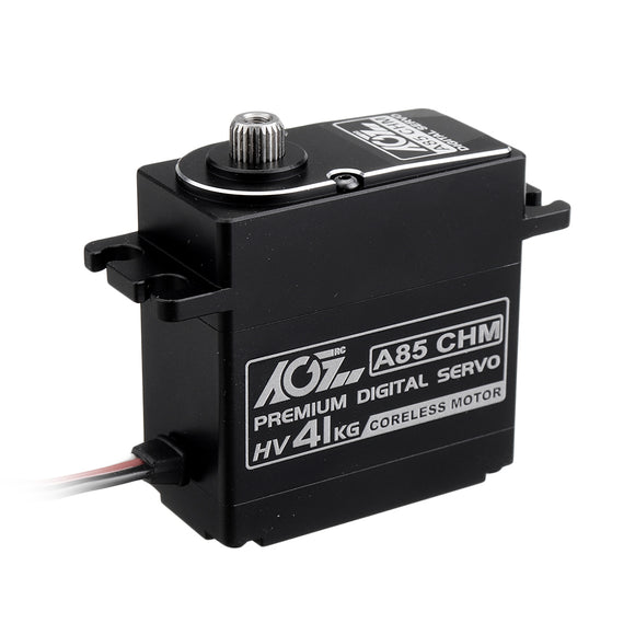 AGF A85CHM 41KG Coreless Metal Gear Digital Servo For 1/8 1/10 RC Car 50-90 Class 26cc-50cc RC Airplane RC Robot