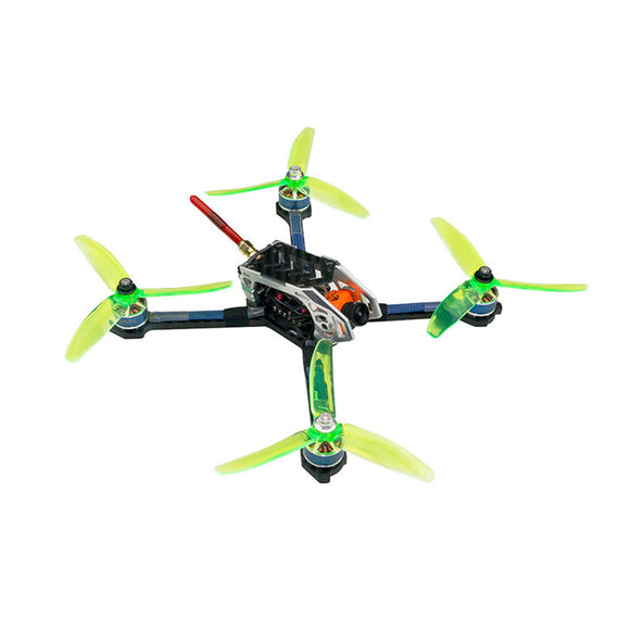 LDARC KK 220 Part 220mm Wheelbase 5mm Arm Carbon Fiber Frame Kit w/ 5040 Propeller for RC Drone
