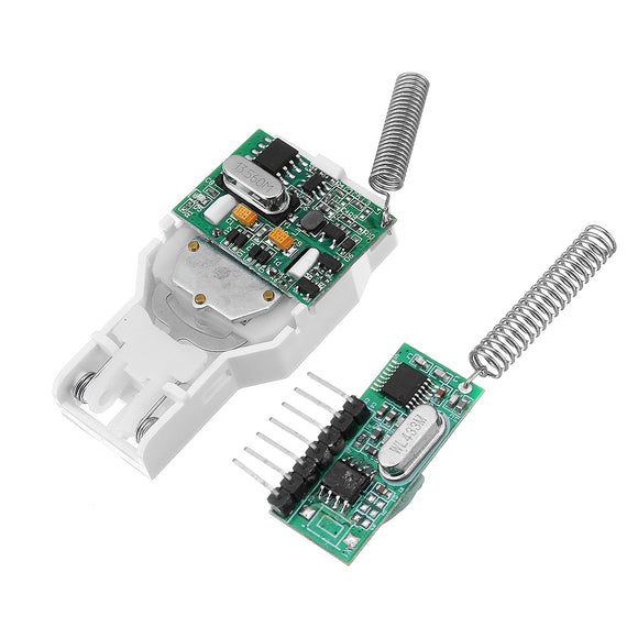 433MHz/315MHz Self-powered Launch Receiver Board Module Set For Wireless Doorbell Wall Switch TX-ZD0