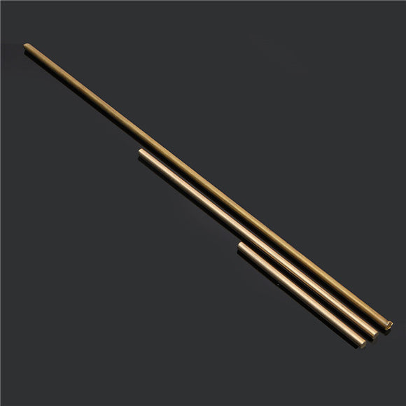 8mm Diameter 100/200/330/500mm Brass Round Bar Rod Circular Tube