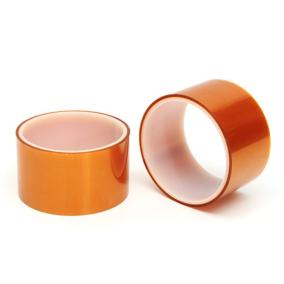 FLSUN@ 2PCS 50mm High Temperature Polyimide Film Heat Resistant Tape For 3D Printer