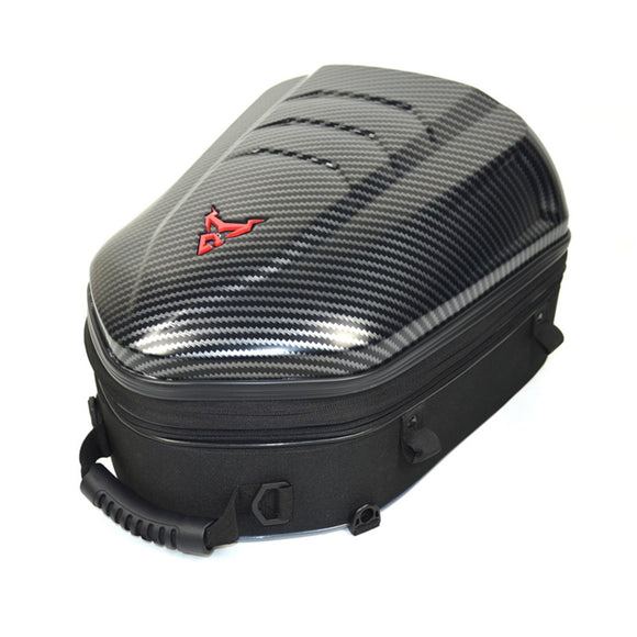 MOTOCENTRIC ABS Hard Shell Motorcycle Tail Bag Waterproof Shoulder Bag Large Capacity Motorcycle Backpack